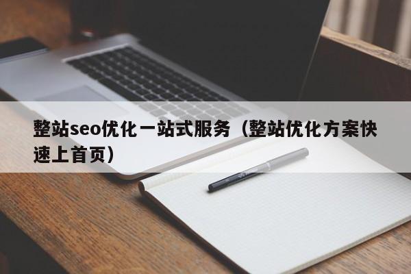 整站seo优化一站式服务（整站优化方案快速上首页）